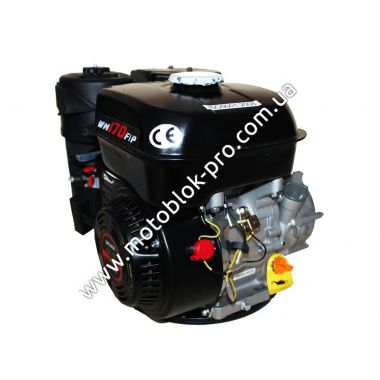 Двигатель бензиновый Weima ВТ170F-S(CL) (вал 20 мм, шпонка, центробежное сцепление)