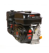 Двигатель бензиновый weima wm170f-s евро 5 (шпонка, вал 20 мм, 7,0 л.с.)