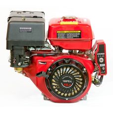 Двигун Weima WM190FE-L (шпонка Ø25 мм + знижувальний редуктор 1/2 електростартер) 16 к.с.